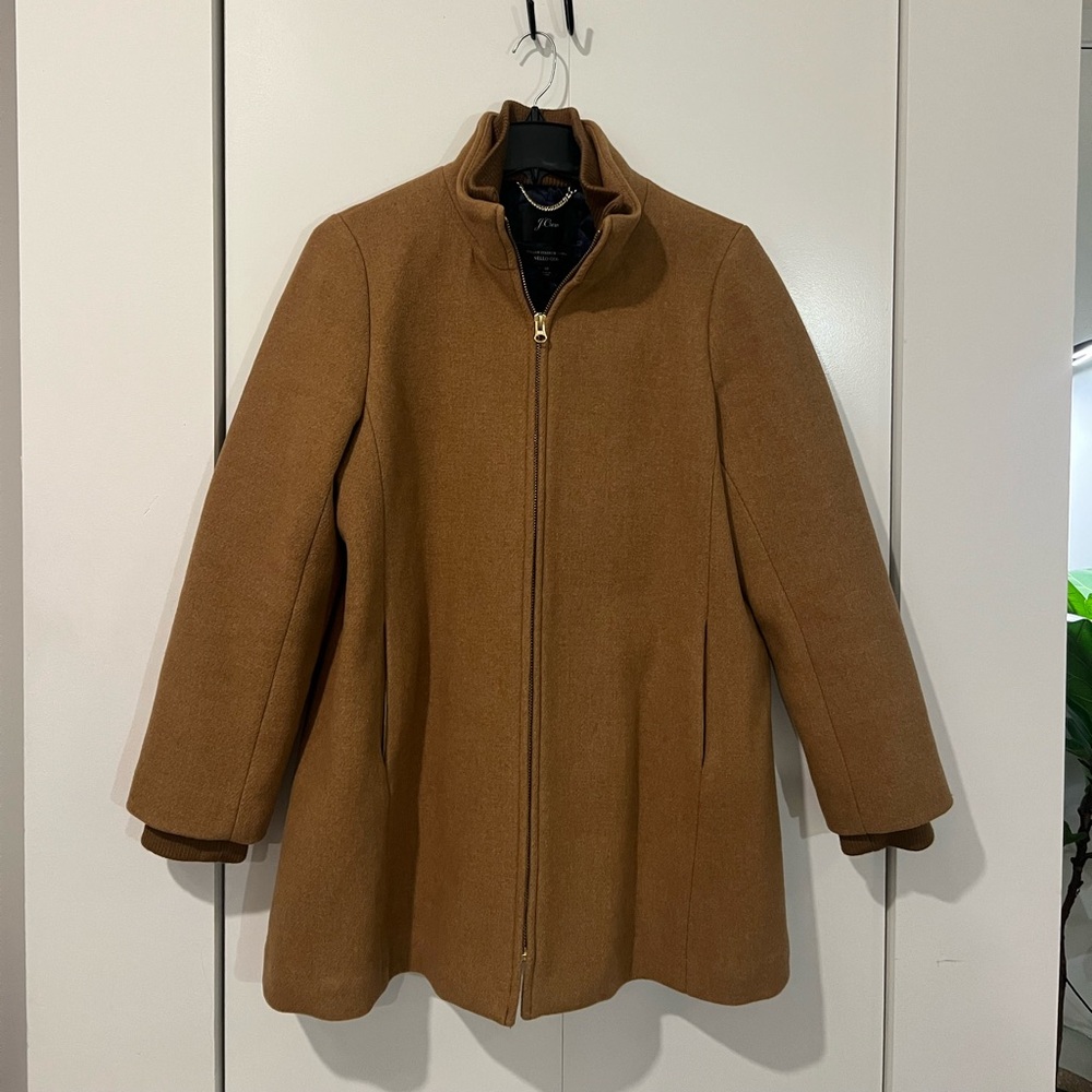 J. Crew Women’s Italian Stadium Wool Coat